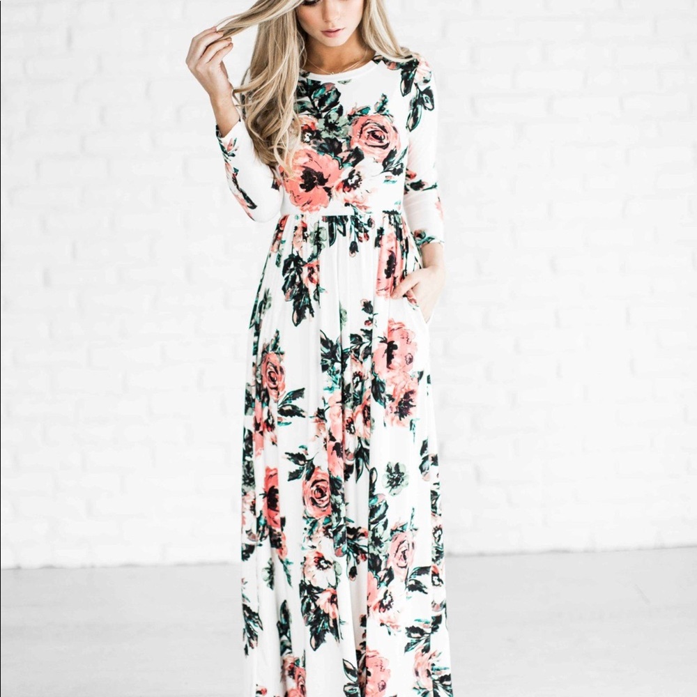 Floral Maxi From JessaKae